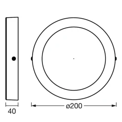 LEDVANCE SMART+ WiFi Orbis Downlight pinta Ø20cm
