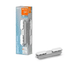 LEDVANCE SMART+WiFi Orbis Wall Duplo hopea 2-lamp.
