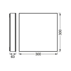 LEDVANCE SMART+ WiFi Planon FL Sparkle 30x30 cm LEDVANCE SMART+ WiFi