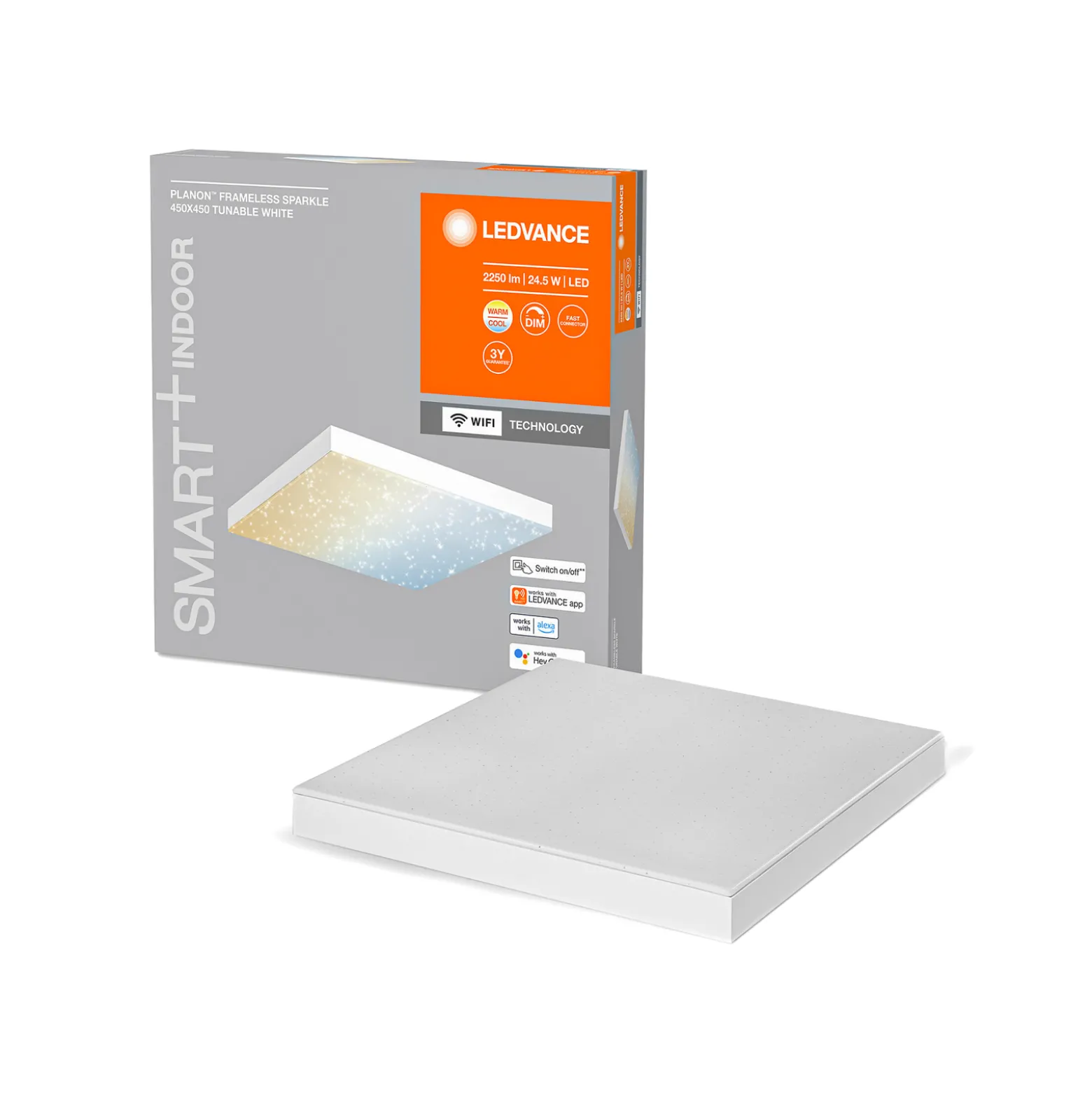 LEDVANCE SMART+ WiFi Planon FL Sparkle 45x45 cm LEDVANCE SMART+ WiFi