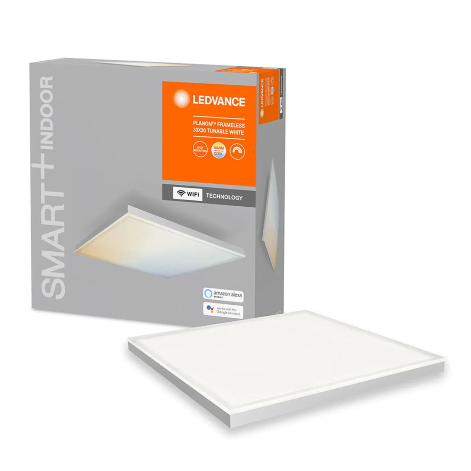 LEDVANCE SMART+ WiFi Planon LED-paneeli CCT 30x30