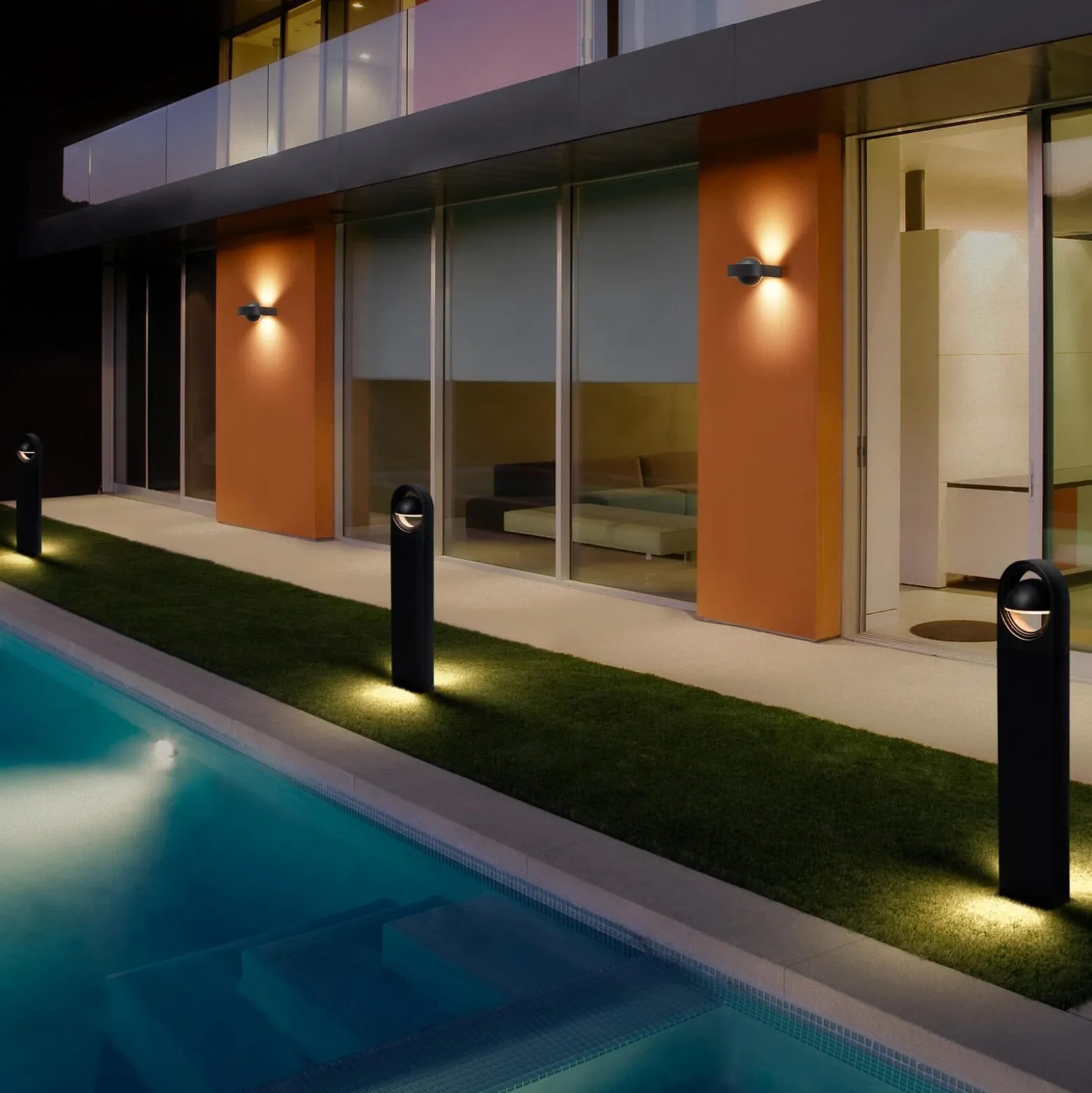 LEDVANCE SMART+ WiFi Swing Round -LED-pylväsvalo