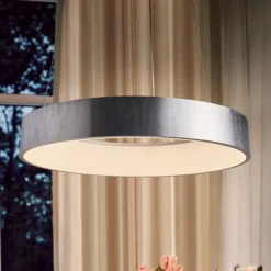 LEDVANCE SUN@Home Circular LED-riippuvalaisin, hopea, HCL