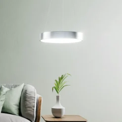 LEDVANCE SUN@Home Circular LED-riippuvalaisin, hopea, HCL