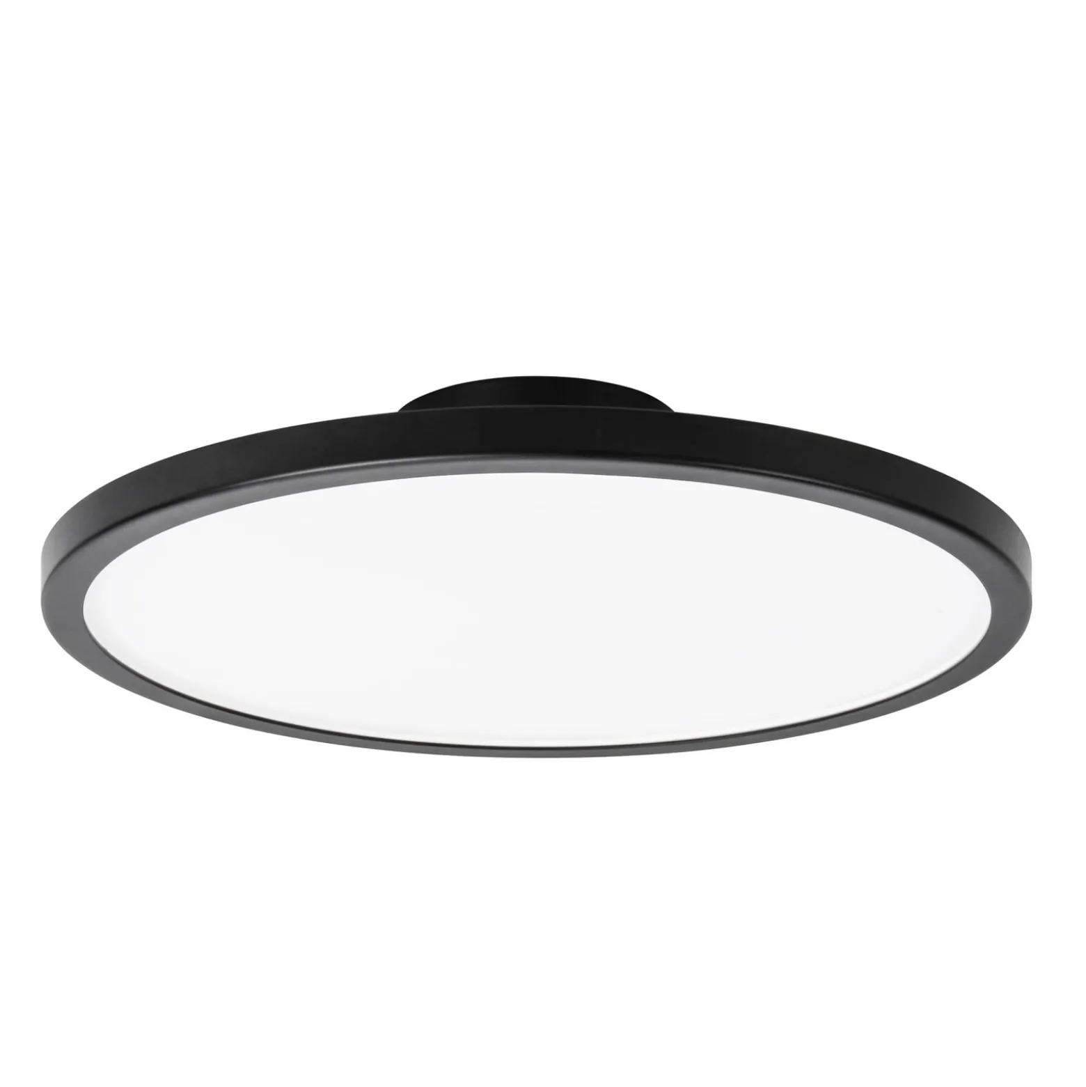 LIGHTME LED kattovalaisin Aqua Ø 30.2cm musta
