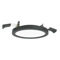 LIGHTME-LED-uppovalo Aqua Plano IP44 musta