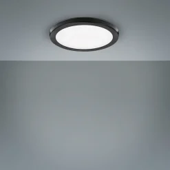 LIGHTME-LED-uppovalo Aqua Plano IP44 musta
