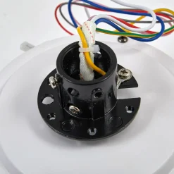 Lindby Aerallo LED-kattotuuletin, valkoinen, CCT, hiljainen