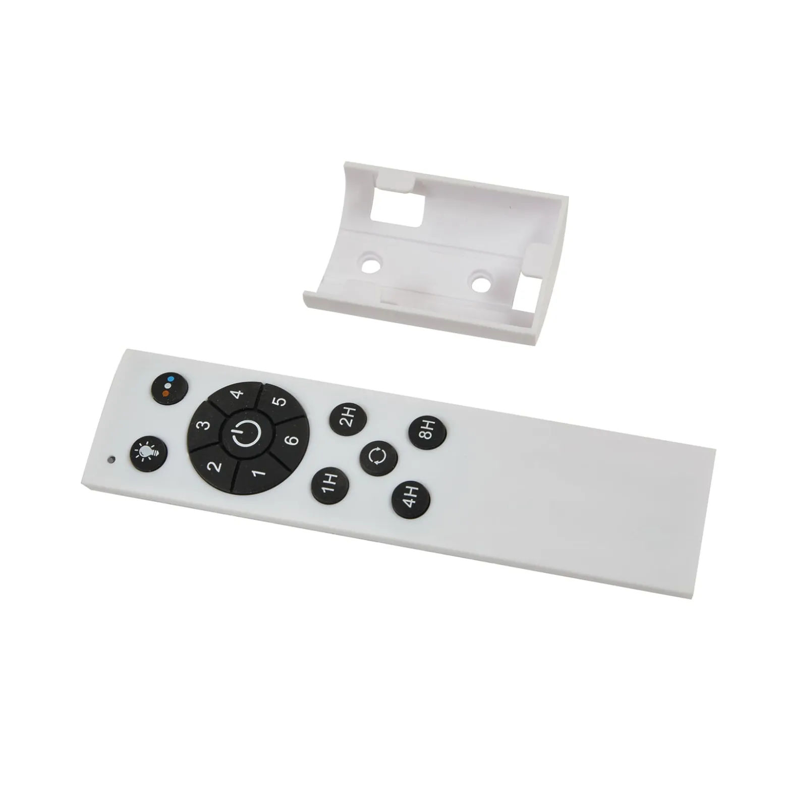 Lindby Aerallo LED-kattotuuletin, valkoinen, CCT, hiljainen