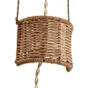 Lindby Aeris -lasten seinävalaisin, beige, 44 cm, tekstiili, E27