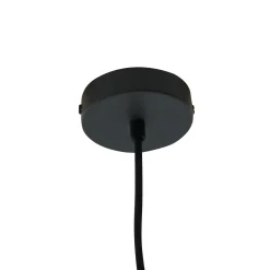 Lindby Alea -ulkoriippuvalaisin, valkoinen, muovi, Ø 38 cm
