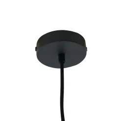 Lindby Alea -ulkoriippuvalaisin, valkoinen, muovi, Ø 38 cm