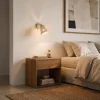 Lindby Anuva -seinäkohdevalaisin, beige, paperia, 1-lamppuinen, E14