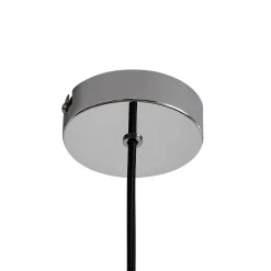 Lindby Branford -riippuvalaisin, retro, Ø 35 cm, vihreä, metalli