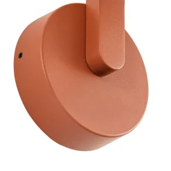 Lindby Capelo LED-ulkoseinälamppu, sävytetty, halkaisija 20 cm, IP65
