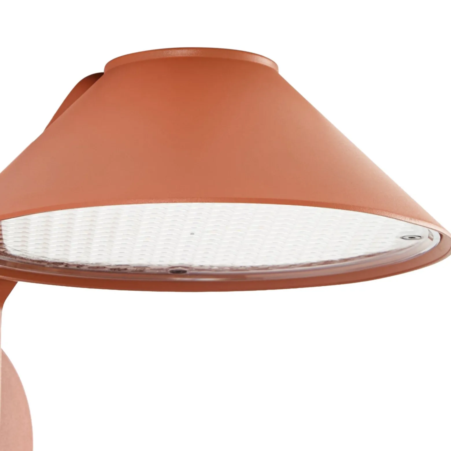 Lindby Capelo LED-ulkoseinälamppu, sävytetty, halkaisija 20 cm, liiketunnistin