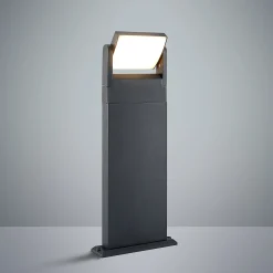 Lindby Cathalena LED-polkujen valaisin tummanharmaalla värillä