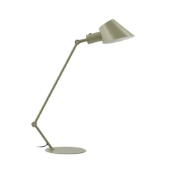 Lindby Corali pöytävalaisin, vaaleanvihreä, metalli, korkeus 64cm