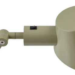 Lindby Corali pöytävalaisin, vaaleanvihreä, metalli, korkeus 64cm