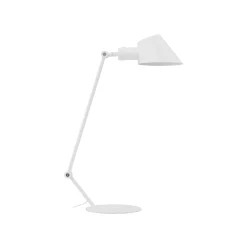 Lindby Corali pöytävalaisin, valkoinen, metalli, korkeus 64cm