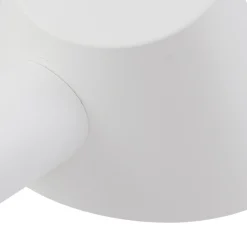 Lindby Corali pöytävalaisin, valkoinen, metalli, korkeus 64cm