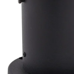 Lindby Dangan-pollarivalaisin, musta/valkoinen, korkeus 32 cm, lasi