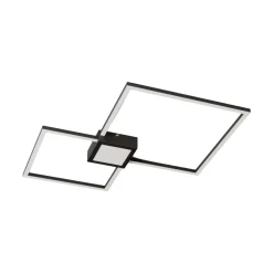 Lindby Duetto -LED-kattovalaisin antrasiitti, 28 W