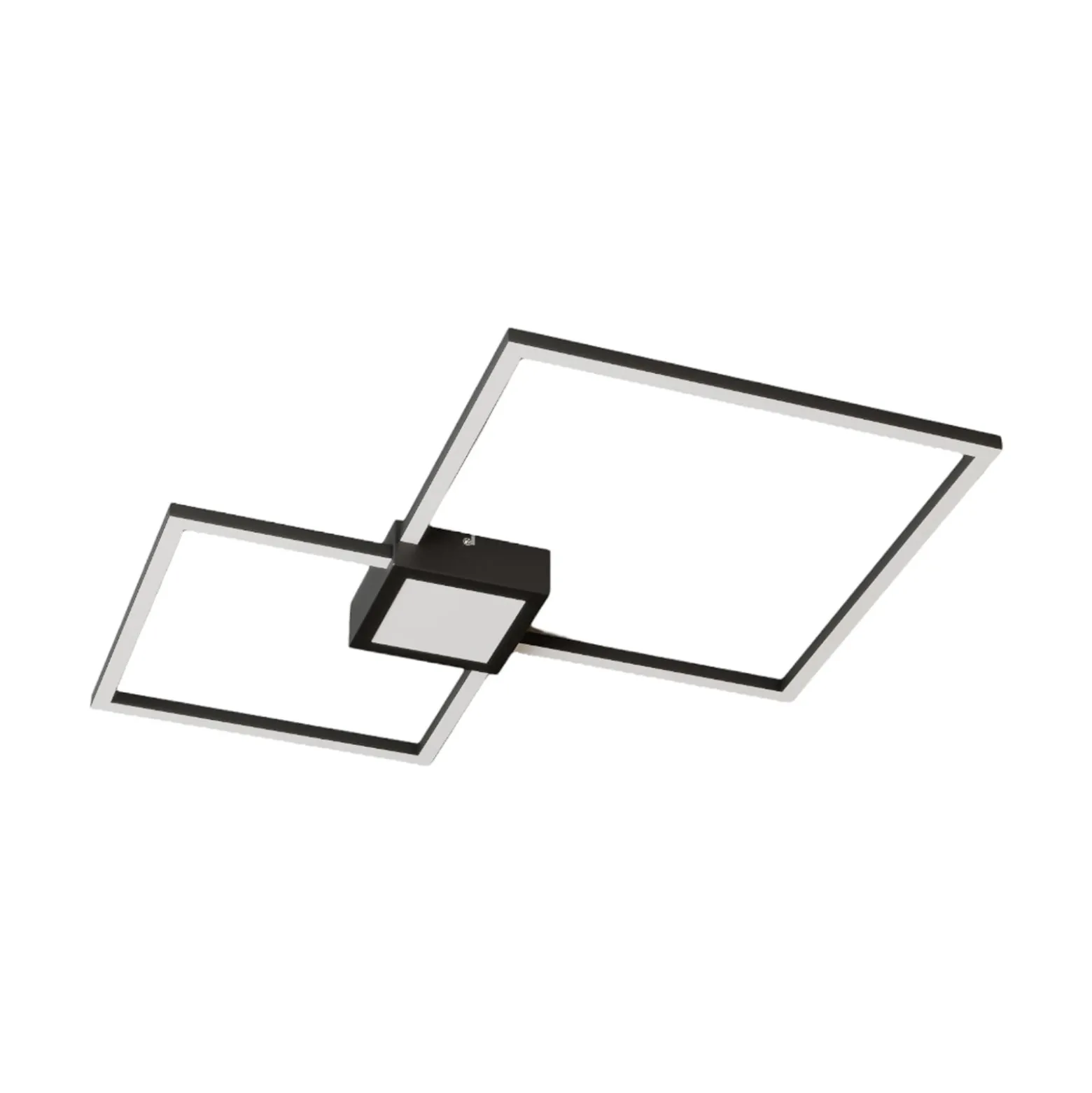 Lindby Duetto -LED-kattovalaisin antrasiitti, 28 W