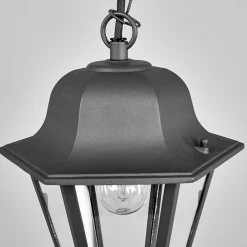 Lindby Edana ulkovalaisin, 40 cm, antrasiitti, E27, IP44