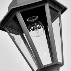 Lindby Edana ulkovalaisin, 40 cm, antrasiitti, E27, IP44