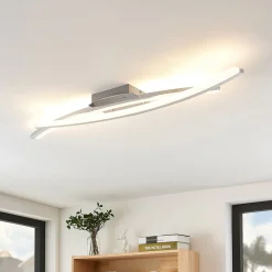 Lindby Elarit -LED-kattovalaisin, kromattu