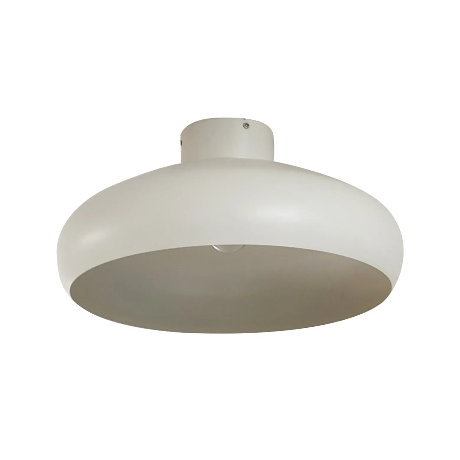 Lindby Elover kattovalaisin, beige, Ø 45 cm, rautaa
