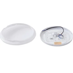 Lindby Emeryn LED-kattovalaisin, halkaisija 28 cm, valkoinen, 3 000 K