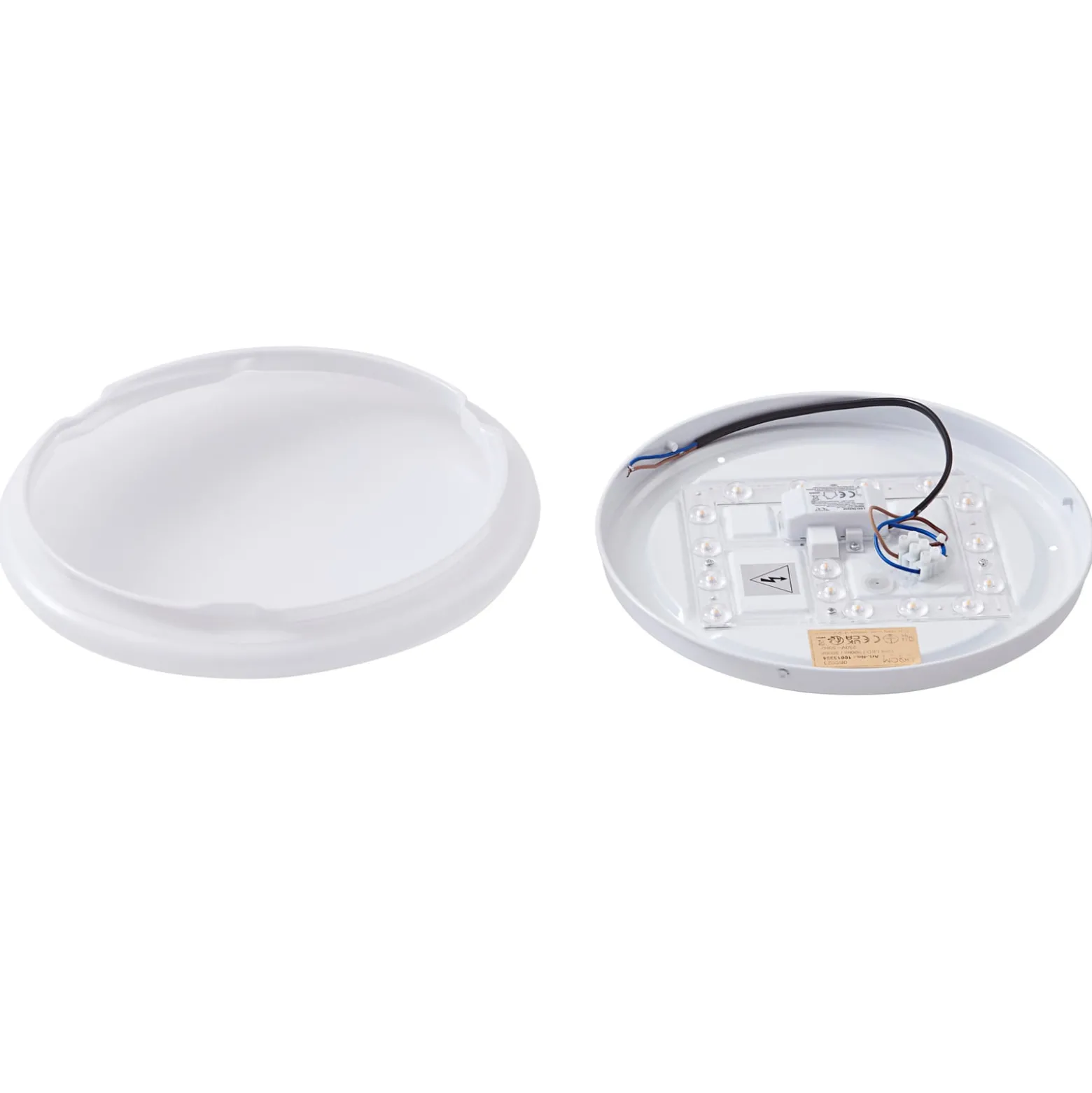 Lindby Emeryn LED-kattovalaisin, halkaisija 28 cm, valkoinen, 3 000 K