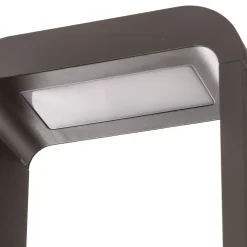 Lindby Emima LED polkuvalaisin, 60 cm, antrasiitti, alumiini
