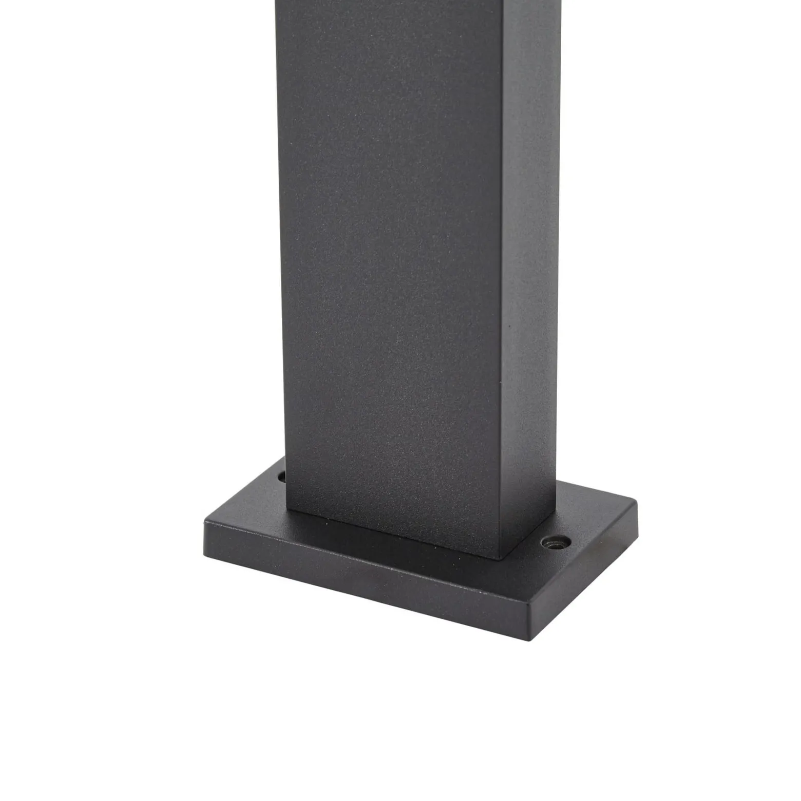 Lindby Enerio -pylväsvalaisin, musta, pistorasia, 80 cm, GU10