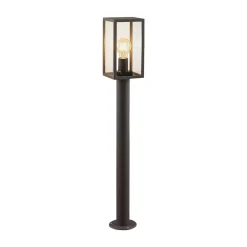 Lindby Filimon polkuvalaisin, 80 cm, antrasiitti, IP44, E27