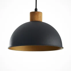 Lindby Flurin riipusvalaisin, 3-valo, 107cm, musta, metallia