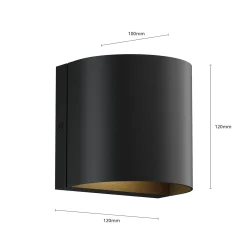 Lindby Gladis -LED-ulkoseinävalaisin