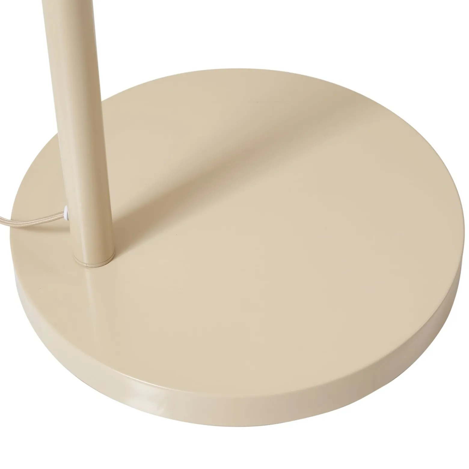 Lindby Helin-kaarivalaisin, beige, tekstiili, korkeus 198,5 cm