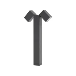 Lindby jalustavalaisin Othil, 2-valoinen, 50 cm, antrasiitti, metallia