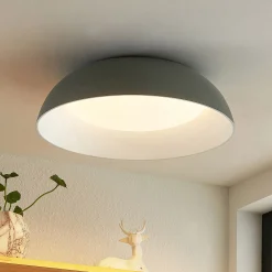 Lindby Juliven -LED-kattovalaisin, harmaa