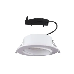Lindby Jyla-uppovalaisin, mattavalkoinen, Ø 13 cm, GX53
