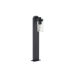 Lindby Kaliro-pylväsvalaisin, antrasiitti, 60 cm, E27, IP54