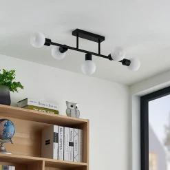 Lindby kattovalaisin Biscala, 5flg., musta/opalväri