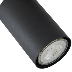 Lindby kattovalaisin Joffrey, 78 cm, musta, 5-lamppuinen, GU10