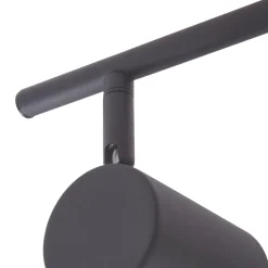 Lindby kattovalaisin Jorell, musta, 51 cm, 3-valo, GU10