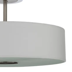 Lindby kattovalaisin Josia, valkoinen, kangas, Ø 47 cm, E27