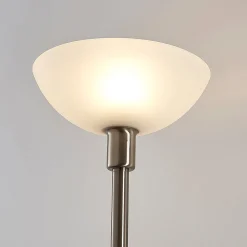 Lindby kattovalaisin Jost, 180 cm, nikkelin värinen, lukuvalot, lukuvalo