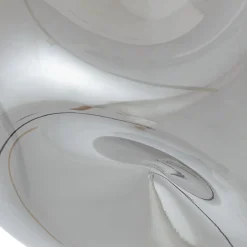 Lindby kattovalaisin Lelia, savuharmaa, lasi, Ø 35 cm